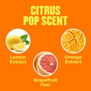 Gold Bond Citrus Pop Glowing Hand Cream, Everyday Hand Cream with Vitamin C to Help Visibly Brighten and Green Tea to Help Protect Skin from Environmental Stressors, Vibrant Citrus Pop Scent, 3 oz