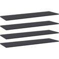 thumbnail image 2 of Set of 4 Replacement Bookshelf Panels - Engineered Wood, Gray, 39.4x11.8x0.6 Inches, 2 of 5