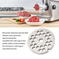 thumbnail image 4 of Meat Grinder Plate Disc Blade, Sharpness Blade Stainless Steel Food Grinding Blade 2pcs  for Hand Meat Grinder, 4 of 8