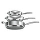 thumbnail image 2 of Batería de Cocina Cuisinart 11 piezas Smartnest Acero Inoxidable, 2 of 4