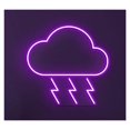 thumbnail image 1 of Letrero De Neón LED Con Forma Nube Relámpagos, Tormenta Eléctrica, Arte Pared, Clima Tormentoso, Decoración Habitación Para Niños 40cm, 1 of 2