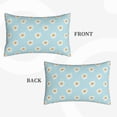 thumbnail image 4 of Fotbe Daisies Flowers Pillow Cases - Envelope Closure - Luxury, Extra Soft, Cooling Pillow Covers - Wrinkle, Fade, Stain Resistant-20"x30", 4 of 8