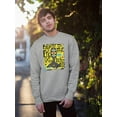 thumbnail image 2 of Beauty Abstract Art Sweatshirt Men -Image by Shutterstock, Male 3X-Large, 2 of 4