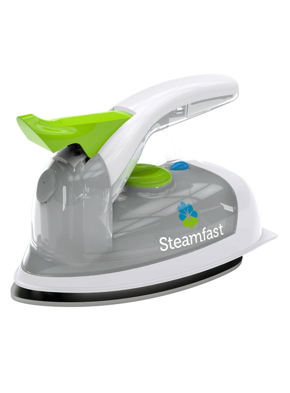 Steamfast SF-707 Mighty Travel Steam Iron with 1.7 oz Water Tank, Lightweight & Compact, Gray