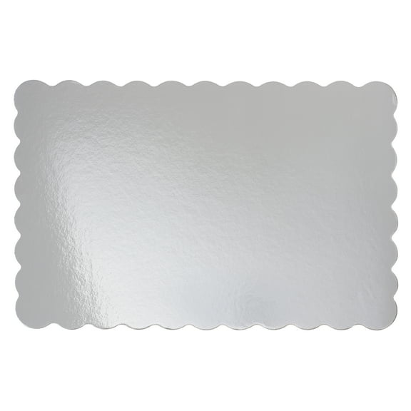 6 Packs: 4 ct. (24 total) Silver Cake Platters by Makery