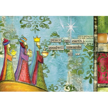 Artisan "Peace on Earth" Petite Christmas Cards