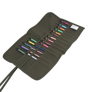 MEEDEN Paint Brush Holder, 15 X 11.2 Inch Zippered Paint Brush Case,  Organization and Storage Bag for Artist Paint Brush (Brushes NOT Included)