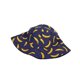 thumbnail image 5 of Guardurnaity Sombrero de cubo, decoración de vestir, estilo Simple, viaje de verano, parasol para exteriores, sombreros de pescador, accesorio de Plátano azul marino 56-58cm 2Conjunto, 5 of 6