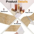 thumbnail image 3 of Uxcell Wood Grain Tape, Self-Adhesive Wood Texture Repair Tape Realistic Wooden Effect Patch for Furniture Cabinets Floor Walls Birch 2" x 32 ft, 3 of 6