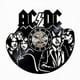 thumbnail image 5 of AC DC Vinyl Record Wall Clock Modern Design Music Rock Band Vintage Vinyl CD Clocks Wall Watch Home Decor Gifts for Fans, 5 of 5