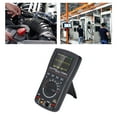 thumbnail image 3 of Handheld 2-in-1 Digital Oscilloscope Multimeter with 10MHz Bandwidth, 50Msps Sampling Rate, 2.4" LED Backlit Color Screen, Auto-Ranging 6000 Counts, 3 Waveform Scanning Modes, 100 Data/10 Waveform, 3 of 6