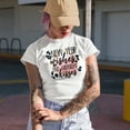 thumbnail image 2 of New Year Wishes and Midnight Kisses with Leopard Print & Glitters Art Merch Gift, White T-Shirt, Small, 2 of 5