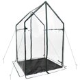 thumbnail image 1 of Invernadero Mini Gardzen con Fondo Impermeable, Invernadero Portátil con Estructura Metálica Resistente, Pequeño Invernadero para Uso Exterior e Interior, 36,2"(L) x 36,2"(A) x 59,5"(H), 1 of 6