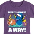thumbnail image 3 of Disney Finding Dory - There's Always A Way - Toddler & Youth Girls Short Sleeve Graphic T-Shirt, 3 of 5