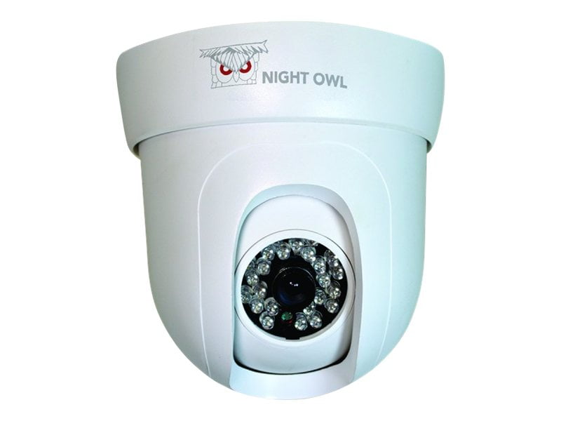 Night Owl CAMPT624W Surveillance camera pan / tilt color (Day&Night) fixed focal 600