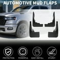thumbnail image 2 of Guardabarros para Camiones Unique Bargains para Dodge para Ram 1500 2019-2025, Guardabarros de Ajuste Directo para Ruedas Delanteras y Traseras, Kit de Protección para Barro para Todas las Climas, 2 of 7