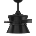 thumbnail image 5 of DMK52FB5 Craftmade Lighting Dominick - 5 Blade Ceiling Fan with Light Kit In Contemporary Style-17.17 Inches Tall and 52 Inches Wide-Flat Black Finish, 5 of 19