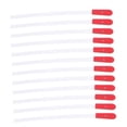 thumbnail image 4 of WESIEVYA 20Pcs Head Tuning Strap Piano Climbing Rope Replacement Multi Color Instrument Accessories, 4 of 8