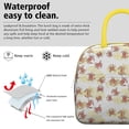 thumbnail image 3 of Lunch Bag Lunch Box for Women Reusable Insulated Lunch Bags,Water-Resistant Cute Mini Red Crab Cooler Lunch Tote Bag, Large Capacity for Work Travel Picnic, 3 of 6