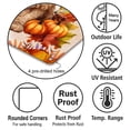 thumbnail image 4 of Happy Thanksgiving Goldendoodle Welcome Thankful Fall Autumn Pumpkin Vertical Metal Aluminum Sign Doodle Dog Lover Gifts Idea Wall Art Home Decor - 02021, 4 of 5