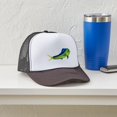 thumbnail image 3 of CafePress - Bull Mahi Mahi - Adjustable Unisex Printed Trucker Hat with Mesh Back, 3 of 8