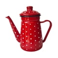thumbnail image 2 of Tetera de esmalte grueso, jarra para bebidas, jarra de agua para oficina, fiesta, cocina estilo C, 2 of 9