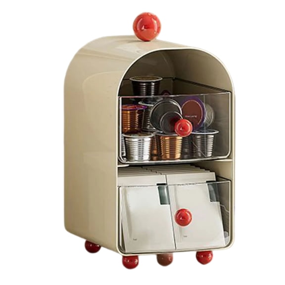 Space Efficient Coffee Pods and Teas Bag Drawer Organiser Multipurpose Kitchen Countertop Storage
