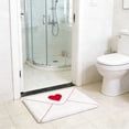 thumbnail image 5 of Huanglei Outdoor Door Mat Envelope Heart Shaped Welcome Mat Slip Rubber Backing Red Heart Shaped Welcome Floor Mat Suitable For Indoor And Outdoor Front Door, 5 of 5
