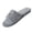 Slippers # A01 Gray, variant on Ladies Slippers Open Toe Faux Fur Slides Fuzzy House Shoes Metal Heart Decor Plush Slip On Bedroom Scuff Elegant Footwear