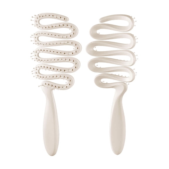 Hollow Out Design Volumizing Hair Comb For Lift & Root Boosters With Ergonomic ABS Handle For All Hair Types