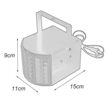 9 Color Stage Lighting LED Light Laser Holiday Party Disco Club DJ Bar Light Magic Crystal Ball Lamp With Remote Control