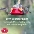 thumbnail image 4 of Perky-Pet Red Adjustable Perch Glass Hummingbird Feeder - 20 oz, 4 of 9
