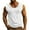 White, variant on Wyobmus Men's Workout Hooded Tank Tops Sleeveless Gym Hoodies Slim Fitted Bodybuilding Muscle T-Shirt Casual Cut Off Vest With Drawstring S-3X Blue