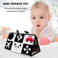 thumbnail image 3 of MesaSe Tummy Time Floor Mirror Visually Inspire Polyester Baby Mirror Newborn Gift, 3 of 5