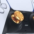 thumbnail image 2 of eXtremeRate Gold Metal Thumbsticks Replacement Aluminum Analog Stick Joystick for PS5 BDM 010/020/030/040, 2 of 6