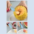 thumbnail image 4 of WNFJR Melon Ball Spoon Set 5 In 1 Fruit Cutting Tool Watermelon Scoop Fruit Carver Stainless Steel Kitchen Utensil, 4 of 5