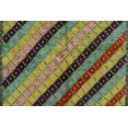 thumbnail image 2 of Balochi Kodwo Pink/Green Rug, 4'10" x 6'10", 2 of 5