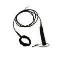 thumbnail image 1 of Surfboard Leash Surfing Leash String Surfboard Leash String Leg Surfboard Leash String Rope Cord Calf Leash 4feet Black, 1 of 9