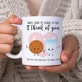 thumbnail image 2 of Funny Gifts for Her - Birthday Christmas - When I Dunk My Cookies In Milk Sarcastic Funny Inappropriate Office 11oz White Ceramic Coffee Tea Mug for Women Girl Friend Coworker Wife, 2 of 6
