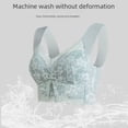 thumbnail image 4 of Sujetador de alta gama sin aros de acero, ropa interior japonesa de talla grande sin marcas, sujetador fino estilo chaleco de belleza con encaje para mujer, 4 of 6