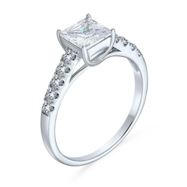 1.5CT Engagement Wedding Ring Sets Promise Ring for Women 925 Sterling  Silver CZ