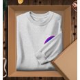 thumbnail image 3 of S4E Men's Rainbow Flag LGBTQ Gay Pride Long Sleeve Shirt XXX-Large Sports Grey, 3 of 4