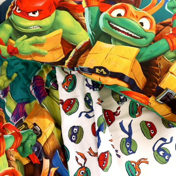 Teenage Mutant Ninja Turtles 3-Piece Toddler Bedding Set - Walmart.ca