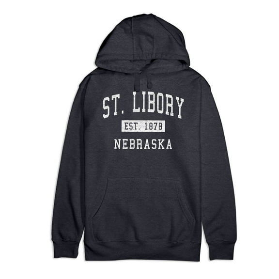 St. Libory Nebraska Classic Established Premium Cotton Hoodie