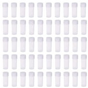 5ml Plastic Test Tubes Small Bottle Vial Storage Vial Storage Container for Lab -50pcs