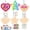 Best Mom, variant on 9 Pack DIY Wind Chime Kit for Kids, Wooden Art Coloring Craft Set, Gift for Mom Grandma, Handmade Wind Chimes for Home Window Garden Decoration