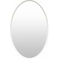 thumbnail image 2 of Mark&Day Wall Mirror, Wendling Modern Silver Oval Vanity Mirrors for Bedroom Living Room Bathroom and Entryway Home Decor, Mounted Mirror Frame Mirror for Walls (48" H x 24" W), 2 of 6
