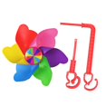 thumbnail image 4 of LOVIVER 4X Roue de Guidon de Vélo pour Enfants Coloré pour Poussette Trottinette la Plupart, 4 of 8