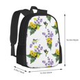 thumbnail image 2 of Sigee Lavender Flowers for Simple large capacity backpack Travel Laptop Backpack, Business for Travel and Daily Use, 2 of 9