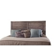 thumbnail image 2 of Bowery Hill Modern Farmhouse Weathered Gray Wood King Panel Headboard, 2 of 7